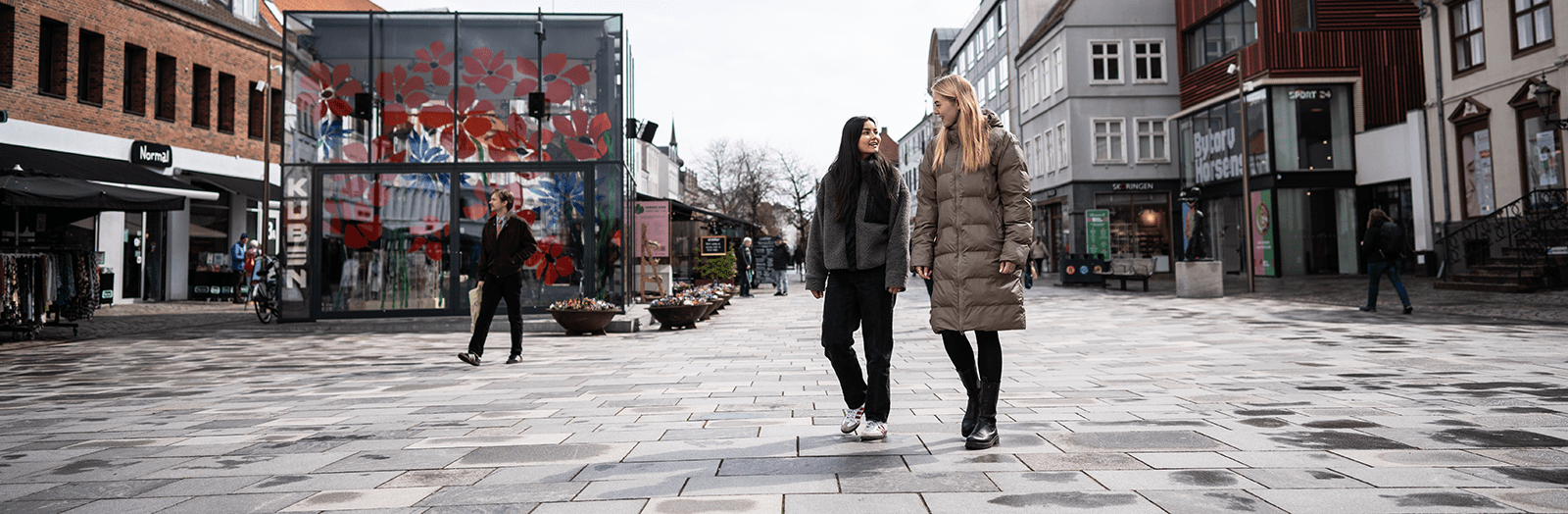 Veninder på gågade