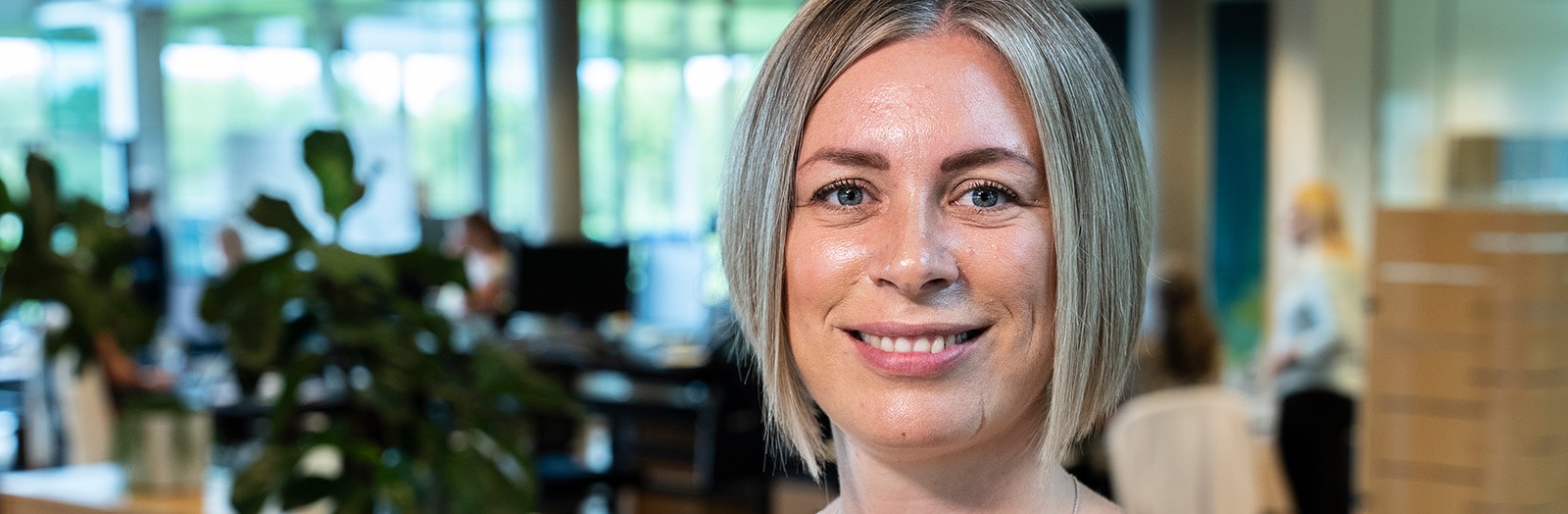 Louise Skovgaard Christensens ønske om uddannelse og udvikling førte til et nyt job et helt andet sted i Sparekassen.