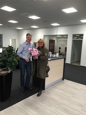 Besøg i Kolding afdeling