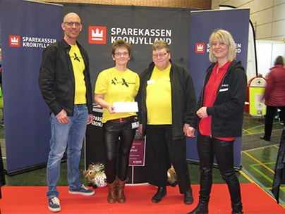 Sparekassen Kronjylland stoetter Grenaas Natteravne