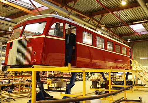 Skinnebus får nyt liv