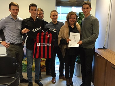 Nyt samarbejde Sparekassen og DGL 2000