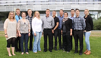 Under uddannelse i Sparekassen