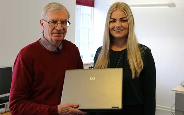 De ældre har fået nye pc'er